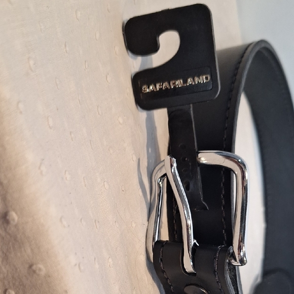Safariland Black Leather Duty Men's Belt Size 34 - Picture 1 of 6